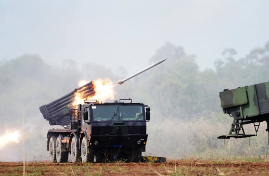 Suasana Latihan Gabungan Multinasional Super Garuda Shield (SGS) 2025  (Foto: Dispen AU)