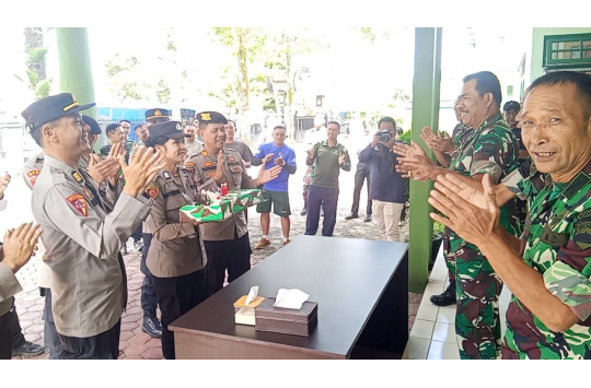 Keceriaan dan Kebersamaan Hiasi Hari di Makodim 0206/Dairi