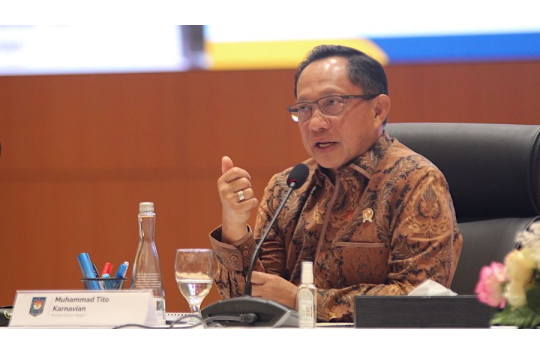 Menteri Dalam Negeri (Mendagri) Tito Karnavian