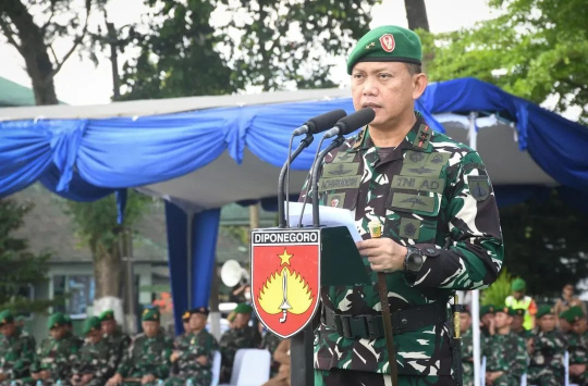 Pangdam IV/Diponegoro, Mayjen TNI Achiruddin, S.E., M.Han.