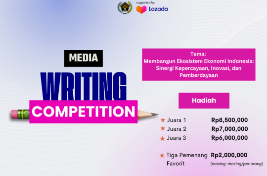 Lazada Indonesia bekerja sama dengan PWI adakan "Kompetisi Menulis Media Nasional 2025",