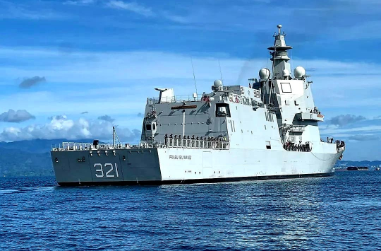 KRI Prabu Siliwangi-321 Tiba di Selat Sunda, Disambut Passex TNI AL Jelang Penguatan Armada