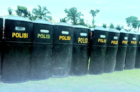 Latkapuan Brimob Sumut Ditutup, Personel Tunjukkan Ketangguhan Hadapi Simulasi Huru-Hara