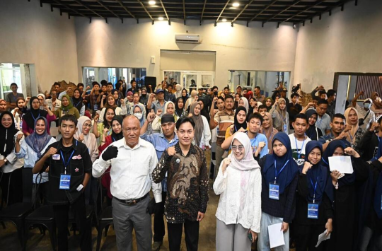 Sosialisasi Makan bergizi Gratis di Makassar. (Foto: Kabarnas/RA)