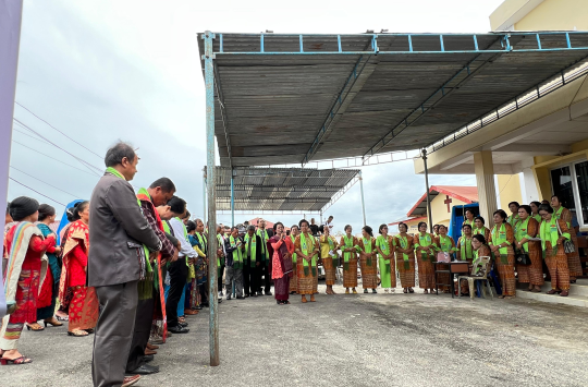 Suasana acara puncak parheheon ina HKBP tapian nauli resort tapian naul
