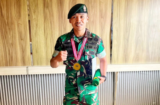 Moncer! Perwira Yonarhanud 16 Kostrad Sabet Predikat Siswa Terbaik Intelijen TNI AD