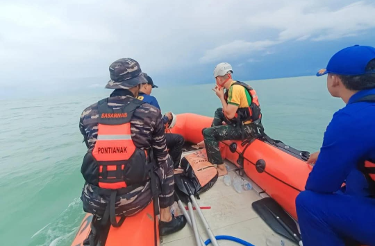 Operasi Pencarian di Pantai Temajuk, Satgas Pamtas Buktikan Sinergi dan Respons Cepat