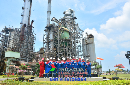 Triharyo Indrawan bersama jajaran Board of Commissioners (BoC) melakukan kunjungan kerja ke Kilang Balongan