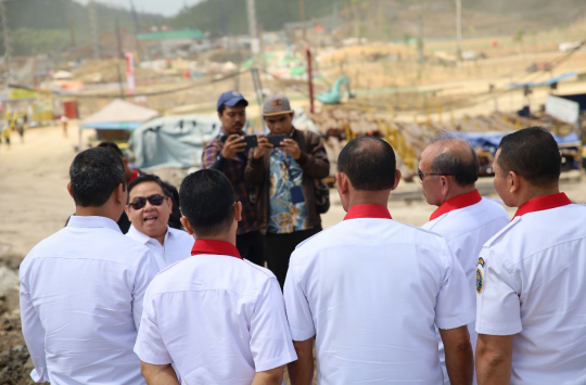 Kerja sama Otorita Ibu Kota Nusantara (IKN) dengan Badan Siber dan Sandi Negara (BSSN) dan Lembaga Kebijakan Pengadaan Barang/Jasa Pemerintah (LKPP), Selasa, 8 Agustus 2023. (Foto: Istimewa)