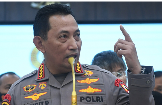 Kapolri Jenderal Listyo Sigit Prabowo. (Foto: Istimewa)