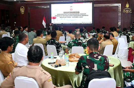 Pangdam Diponegoro Genjot 6.262 Koperasi Merah Putih, Target Tuntas Kilat 92 Hari!