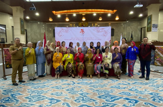 Pengurus Perempuan Berkebaya Indonesia (PBI) Cirebon periode 2025–2028.
