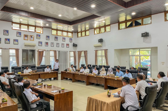 Acara rapat koordinasi bersama Badan Gizi Nasional (BGN) Kota Pematangsiantar (foto: Diskominfo P.siantar)