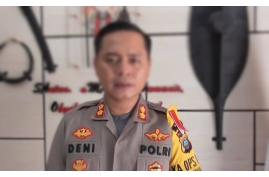 Deni Kurniawan waktu aktif sebagai polisi (istimewa)
