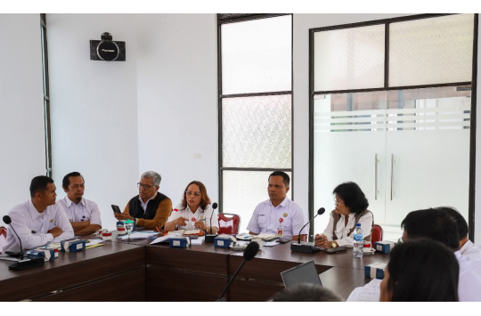 Rapat Asistensi Pelaksanaan Pemungutan PDRD Kab. Humbahas