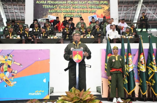 Pengurus Pencak Silat Militer Jateng–DIY Dikukuhkan, Perkuat Pembinaan Prajurit Berkarakter Ksatria