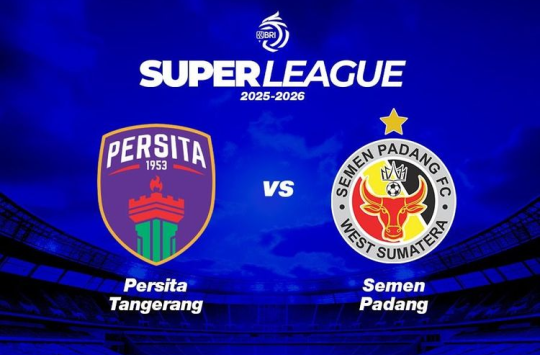 Persita Tangerang Tumbangkan Semen Padang 1-0 di Super League, S. Bae Jadi Pahlawan