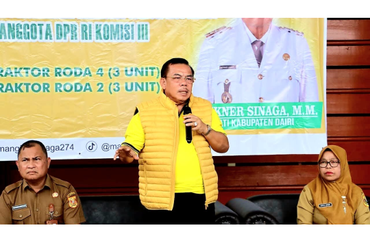 Petani Dairi Sumringah! Alsintan dan Benih Padi Gogo Disalurkan, Dorong Ketahanan Pangan