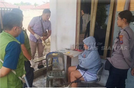 Operasi "Gerebek Sarang Narkoba"  di Pematangsiantar (Foto: Humas Polresta)
