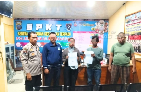 SPKT) Polres Pematangsiantar berhasil menyelesaikan kasus dugaan pencurian HP melalui pendekatan problem solving. (foto: humas Psiantar)