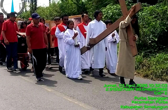 Polres Simalungun Perketat Pengamanan Jumat Agung, Puluhan Gereja Dijaga Ketat Demi Ibadah Khidmat