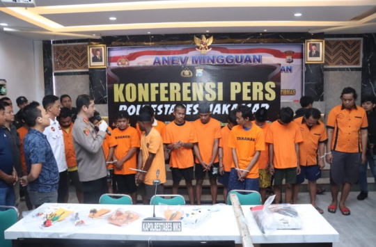 Polrestabes Makassar Ungkap Deretan Kasus Kriminal, Pembunuhan dan Panah Busur (Foto: Istimewa)