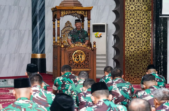 Prajurit Kostrad Peringati Nuzulul Qur’an 1447 H, Tingkatkan Mental dan Disiplin di Bulan Ramadan