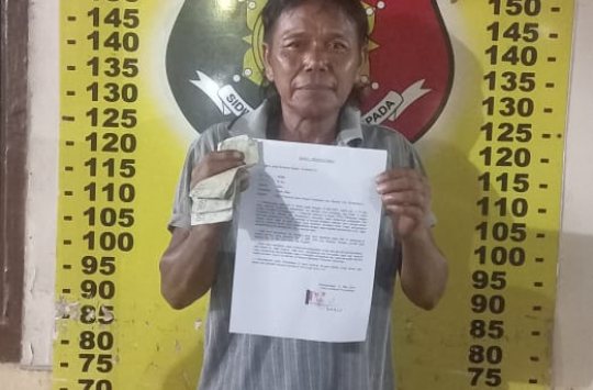 Pelaku berusia 65 tahun ditangkap di tempat tinggalnya