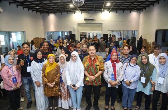 Sosialisasi makan bergizi gratis di Makassar. (Foto: Dok. MBG)