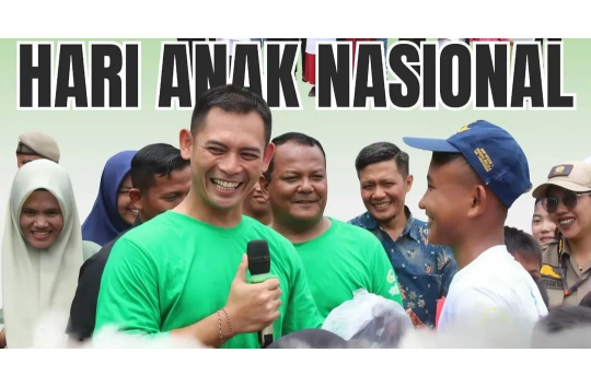 Dandim 0207/Simalungun, Letkol Inf Gede Agus D.P.,  saat menghadiri HAN di Simalungun