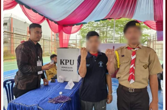 Para WBP antusias mengikuti Pilkada Serentak