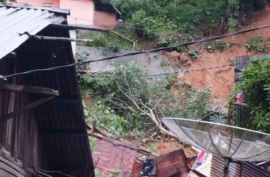 Banjir dan Longsor di Kota Padangsidimpuan, Satu Warga Meninggal. (Foto: Kabarnas/BNPB)
