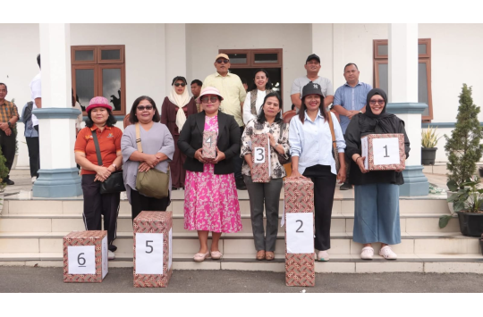 Semarak Gerakan ASRI, 15 Kecamatan Ramaikan Kontes Bunga Pemkab Dairi, Siempat Nempu Hulu Juara