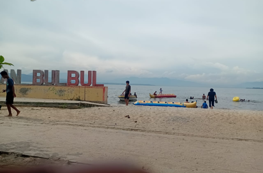 Lokasi Wisata Pantai Bulbul. ( Foto : Loksa Situmeang)