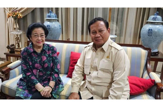 Presiden Prabowo subianto silaturahmi kepada Ketua Umum PDIP Megawati Soekarno Putri