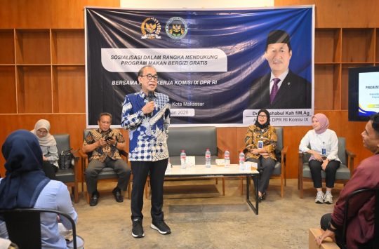 Sosialisasi Program MBG, Ashabul Kahfi Tegaskan Pentingnya Perbaikan Gizi untuk Wujudkan Generasi Emas