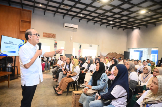 Sosialisasi Program MBG Bersama Mitra Kerja Hadir di Mamajang Makassar