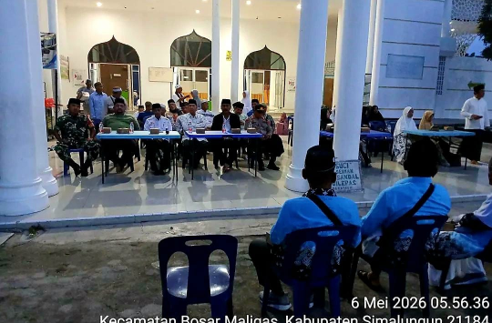 Tangis Haru Iringi Keberangkatan Jamaah Haji Kecamatan Bandar, TNI-Polri Turut Beri Dukungan