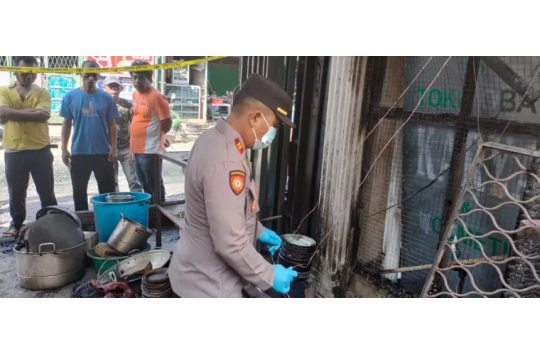Tiga Usaha Ludes Terbakar di Simalungun, Kerugian Capai Ratusan Juta