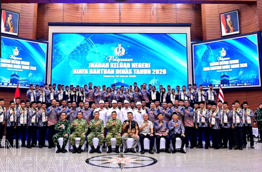 TNI AL Berangkatkan 80 Personel dan PNS untuk Ibadah Rohani ke Luar Negeri 2026