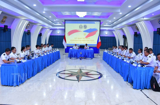 TNI AL dan Angkatan Laut Filipina  melakukan pertemuan diplomasi dan sinergi bilateral NTNCM ke-16