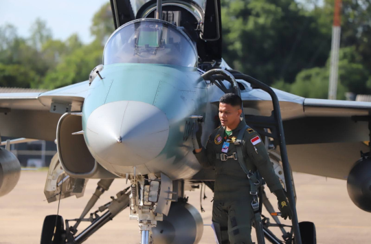 TNI AU dan RTAF latihan bersama Elang Thainesia XX/25. (Foto: Dispen AU)