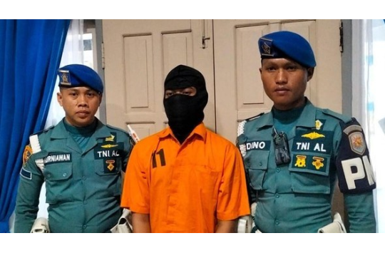 Oknum TNI AL diamankan karena diduga membunuh seorang gadis