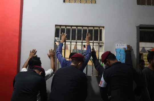 Petugas Lapas Pemuda Langkat razia mendadak