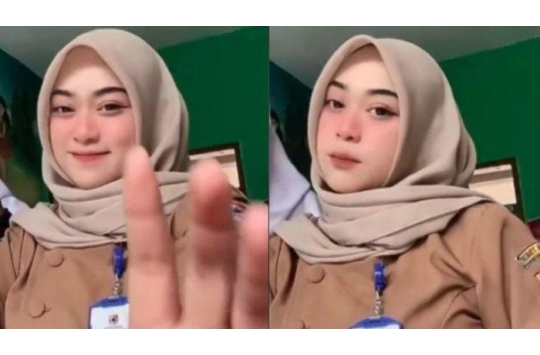Bu Guru Salsa menjadi sorotan di media sosial atas munculnya video syur