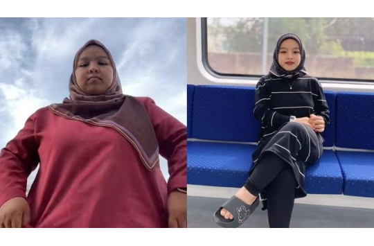 Perubahan drastis wanita di Malaysia yang turun BB hingga 50kg