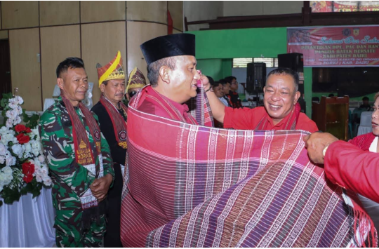 Acara pelantikan pengurus organisasi PBB Kabupaten Dairi masa bakti 2025-2030