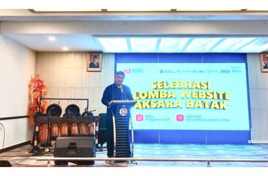 ﻿Wakil Bupati Taput Hadiri Awarding Lomba Website Aksara Batak di USU: Dorong Digitalisasi Budaya