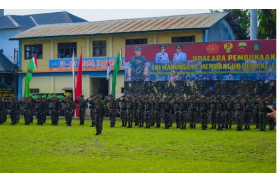 Wali Kota Medan Resmi Membuka Pelaksanaan TMMD Ke‑126