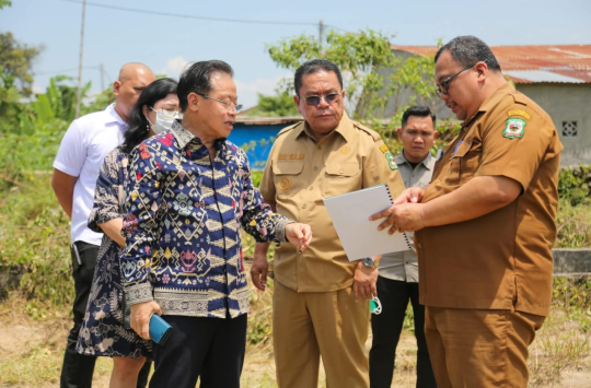 Wali Kota Pematangsiantar, Wesly Silalahi, SH, M.Kn, menerima kunjungan dari delegasi perusahaan Guangzhou WeTech Engineering Co Ltd